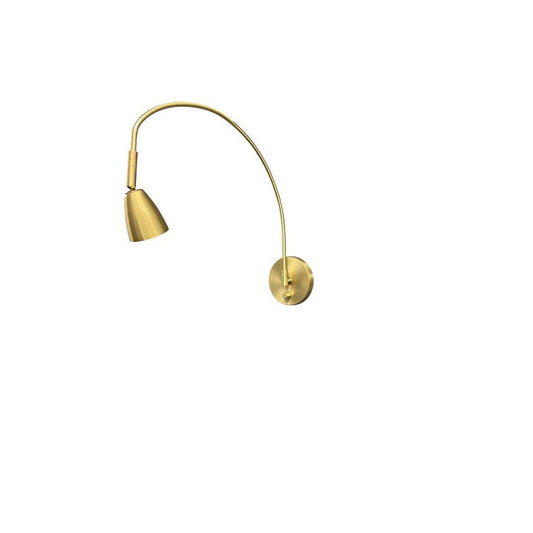 Advent Arch Direct Wire Library Light - DAALEDL-NTB - Natural Brass by House of Troy