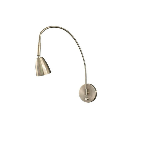 Advent Arch Direct Wire Library Light - DAALEDL-SN - Satin Nickel by House of Troy