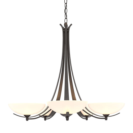 Aegis 5-Arm Chandelier - Oil Rubbed Bronze by Hubbardton Forge