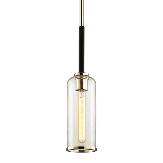 Aeon Pendant - 1-Light - Textured Black - Troy Lighting F6273-TBK/PN