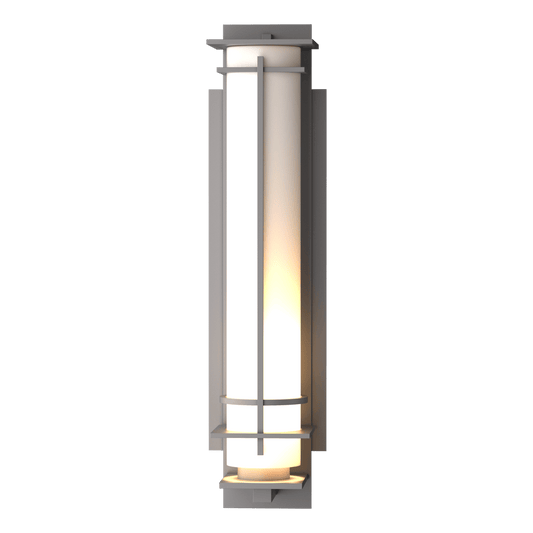 After Hours Large Outdoor Sconce - Coastal Burnished Steel by Hubbardton Forge