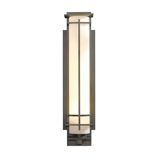 After Hours Large Outdoor Sconce - Coastal Dark Smoke by Hubbardton Forge
