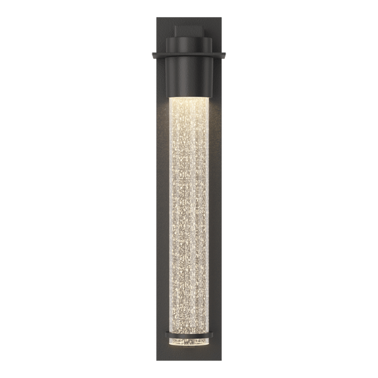Airis Medium Dark Sky Friendly Outdoor Sconce - Coastal Black by Hubbardton Forge