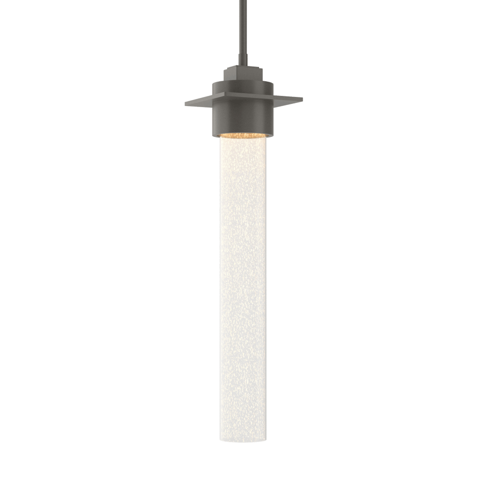 Airis Medium Mini Pendant - Dark Smoke by Hubbardton Forge