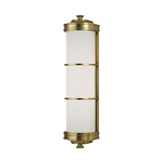 Albany 2-Light Sconce - Aged Brass by Hudson Valley Lighting