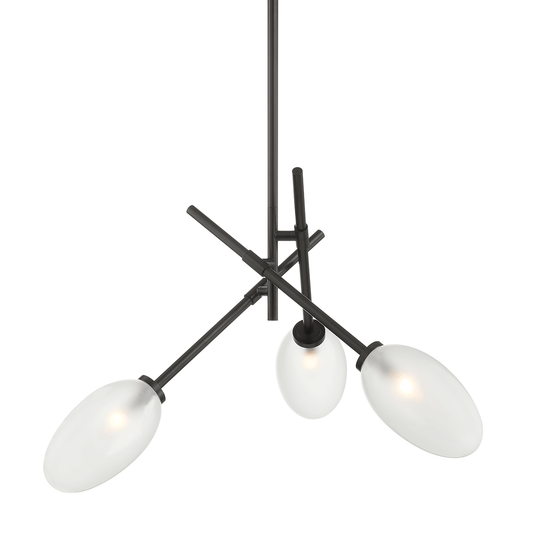 Alberton 3-Light Chandelier - Black Bronze by Hudson Valley Lighting