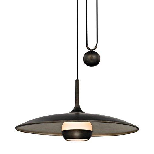 Alchemy Pendant - 1-Light - Vintage Bronze - Troy Lighting F5866-VBZ/WSL