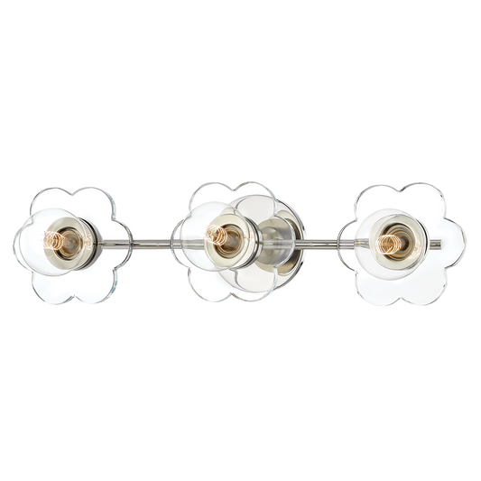 Alexa Vanity Light - 3-Light - Polished Nickel - Mitzi H357303-PN