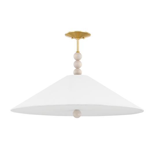 Alexis Pendant - 3-Light - Aged Brass - Mitzi H615703-AGB