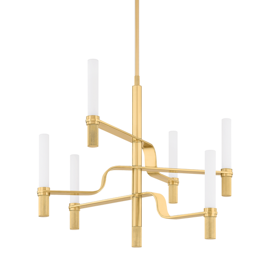 Allentown 6-Light LED Chandelier by Hudson Valley Lighting