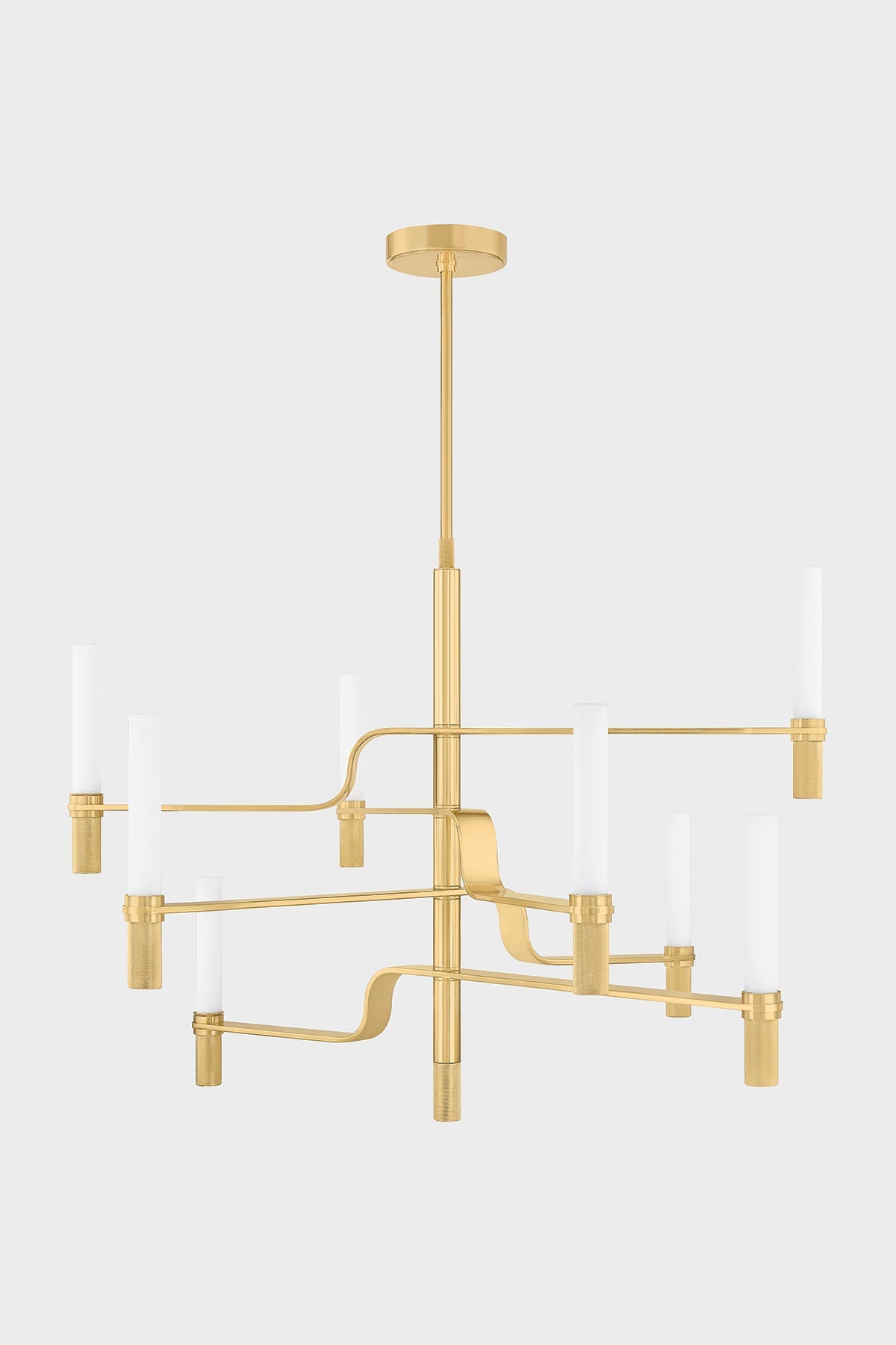 Led Lighted Valley Allentown 8-Light LED Chandelier by Hudson Valley Lighting – Afterimage ...