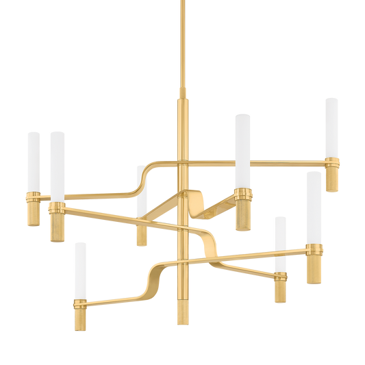 Allentown 8-Light LED Chandelier by Hudson Valley Lighting