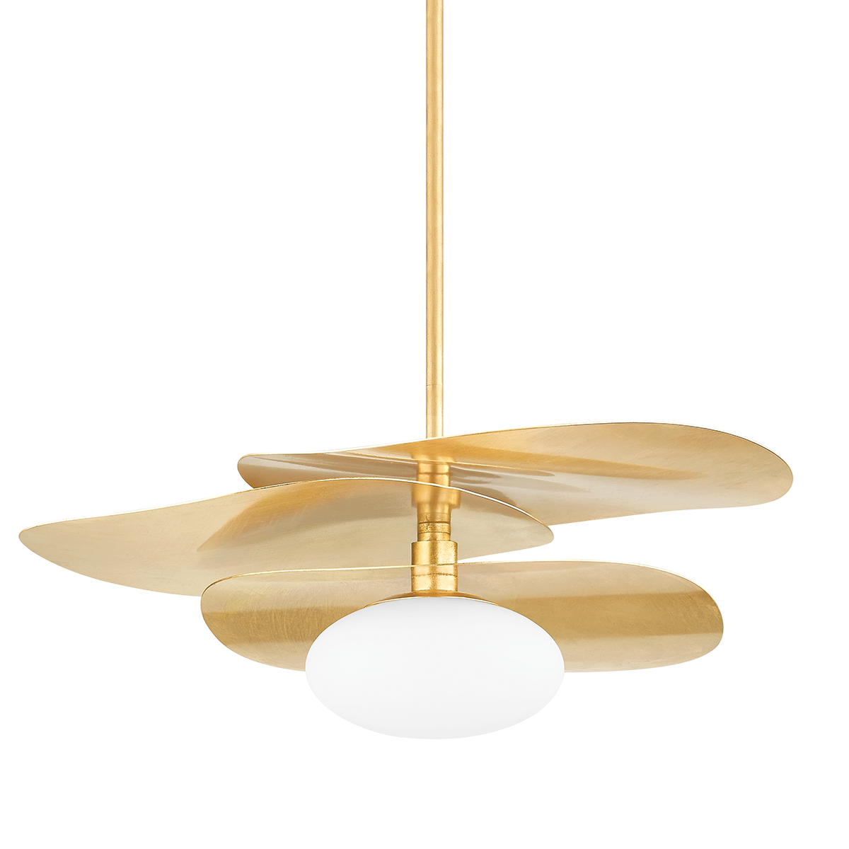 Allida Pendant - 1-Light - Vintage Gold Leaf - Mitzi H801701-VGL