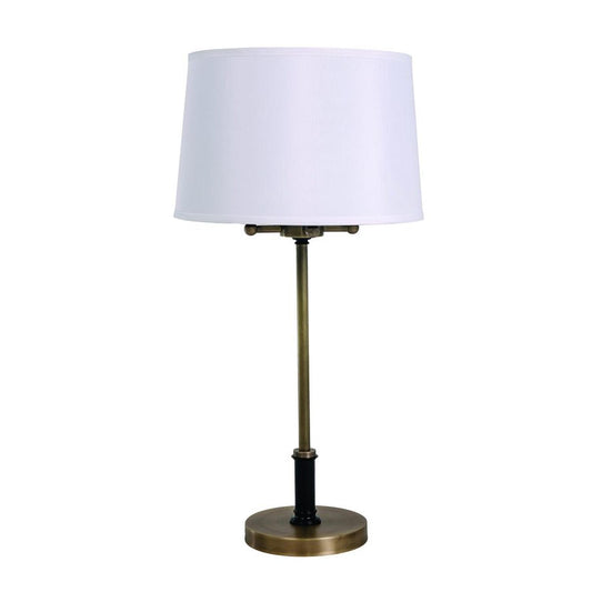 Alpine Table Lamp - A752-AB/BLK - Antique Brass/Black by House of Troy
