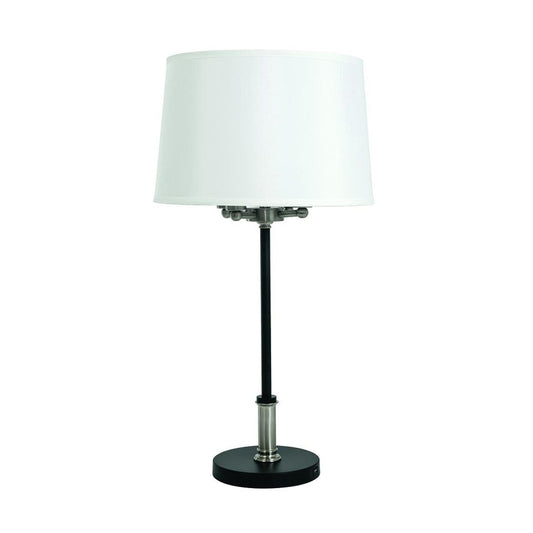 Alpine Table Lamp - A752-BLK/SN - Black/Satin Nickel by House of Troy