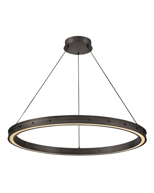 Althea Large Chandelier - Satin Black by Fredrick Ramond