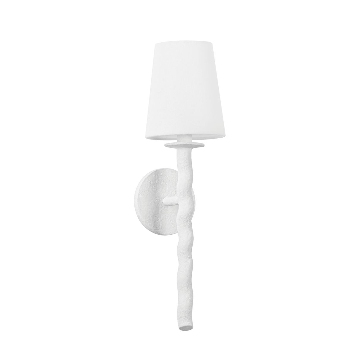 Alvaro Wall Sconce - Gesso White by Troy Lighting