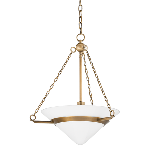 Amador Pendant - 1-Light - Patina Brass - Troy Lighting F8320-PBR
