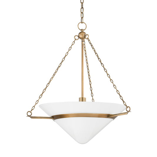 Amador Pendant - 1-Light - Patina Brass - Troy Lighting F8327-PBR