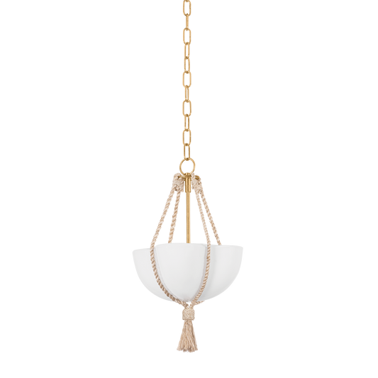 Amberley Pendant - Vintage Gold Leaf by Hudson Valley Lighting