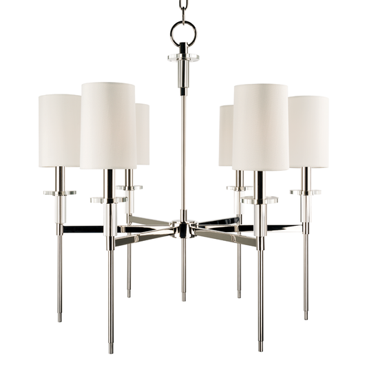 Amherst 6-Light Chandelier by Hudson Valley Lighting