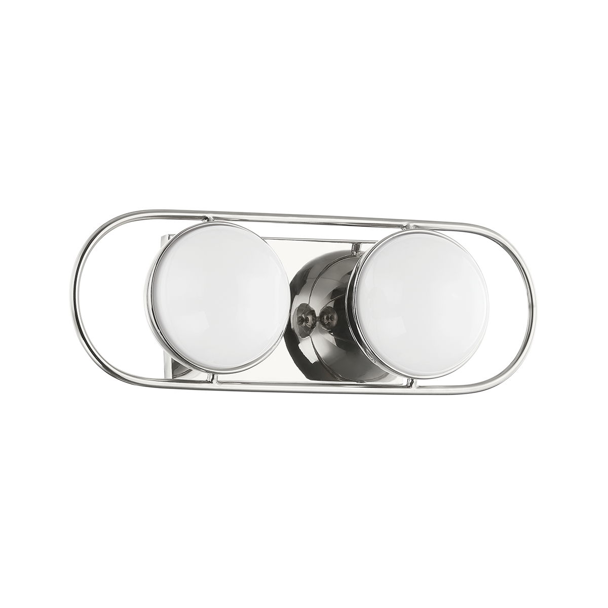 Amy Vanity Light - 2-Light - Polished Nickel - Mitzi H783302-PN
