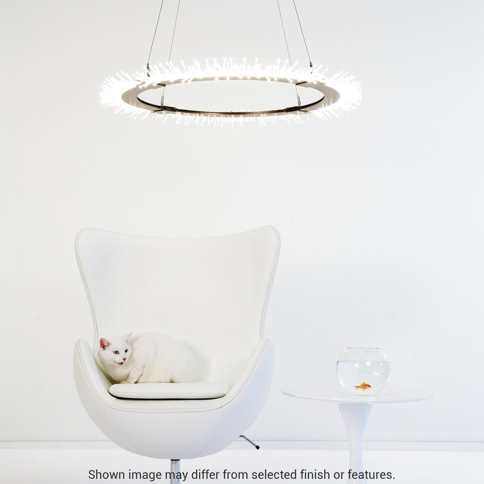 Anemone Circular LED Pendant - White by Hubbardton Forge