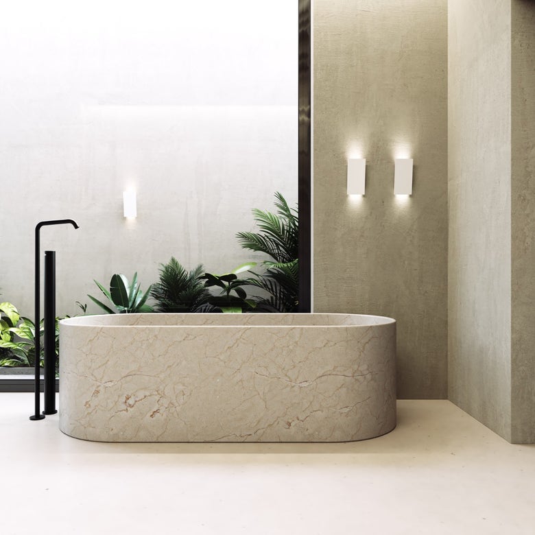 Angled Plane Narrow LED Sconce by SONNEMAN