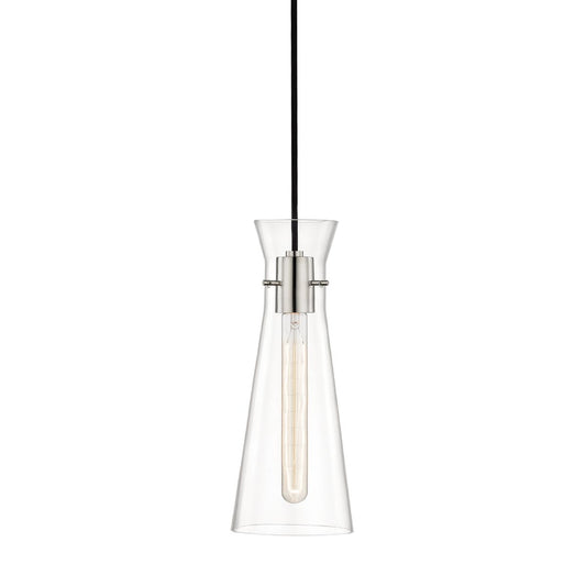 Anya Pendant - Polished Nickel by Mitzi