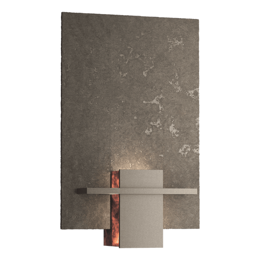 Aperture Sconce - Dark Smoke - Topaz Glass by Hubbardton Forge