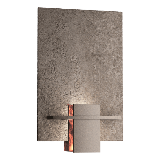 Aperture Sconce - Oil Rubbed Bronze - Topaz Glass by Hubbardton Forge