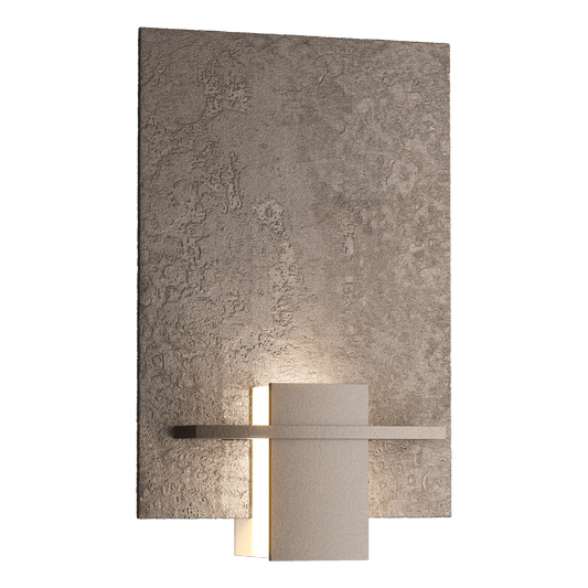 Aperture Sconce - Oil Rubbed Bronze - White Art Glass by Hubbardton Forge