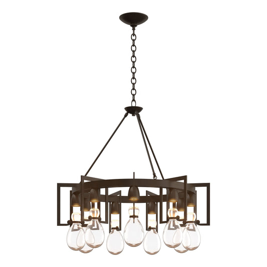 Apothecary Circular Chandelier - Bronze by Hubbardton Forge