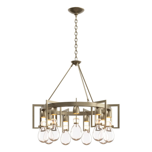 Apothecary Circular Chandelier - Soft Gold by Hubbardton Forge
