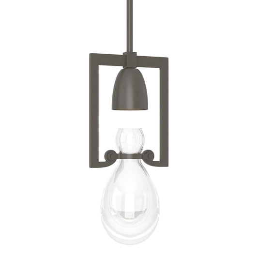 Apothecary Mini Pendant - Dark Smoke by Hubbardton Forge