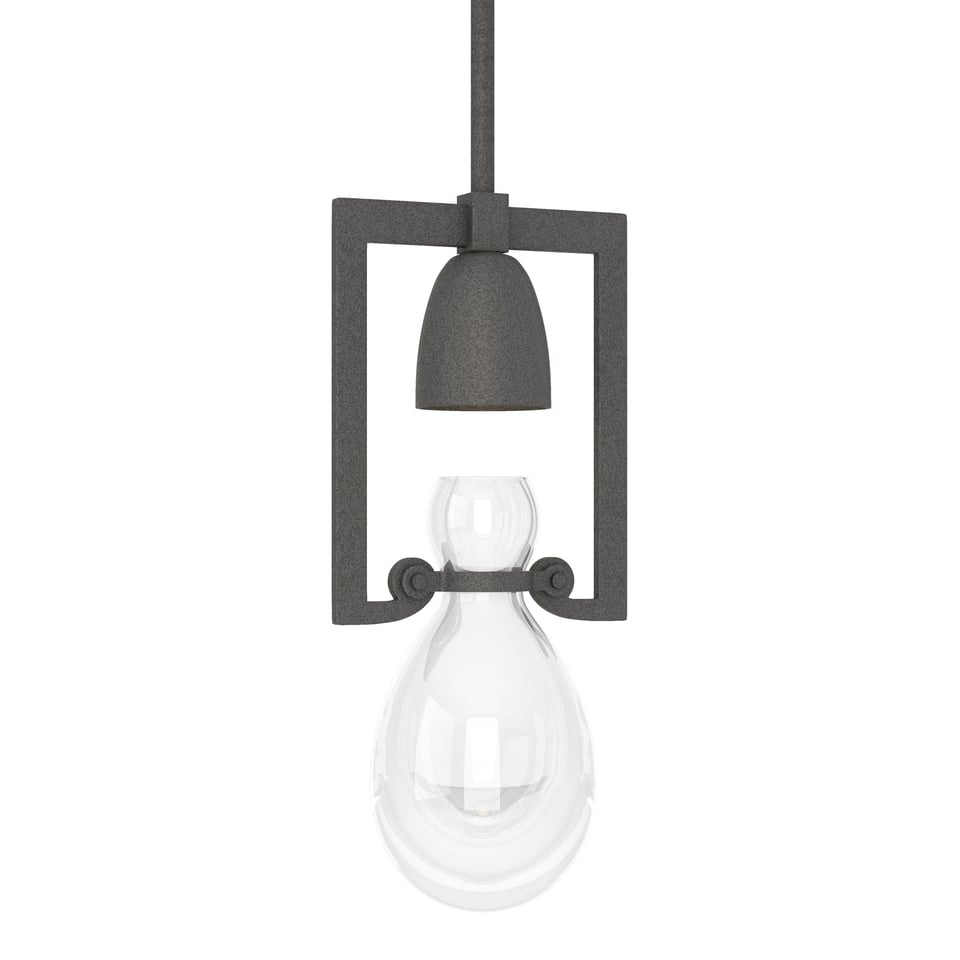 Apothecary Mini Pendant - Natural Iron by Hubbardton Forge