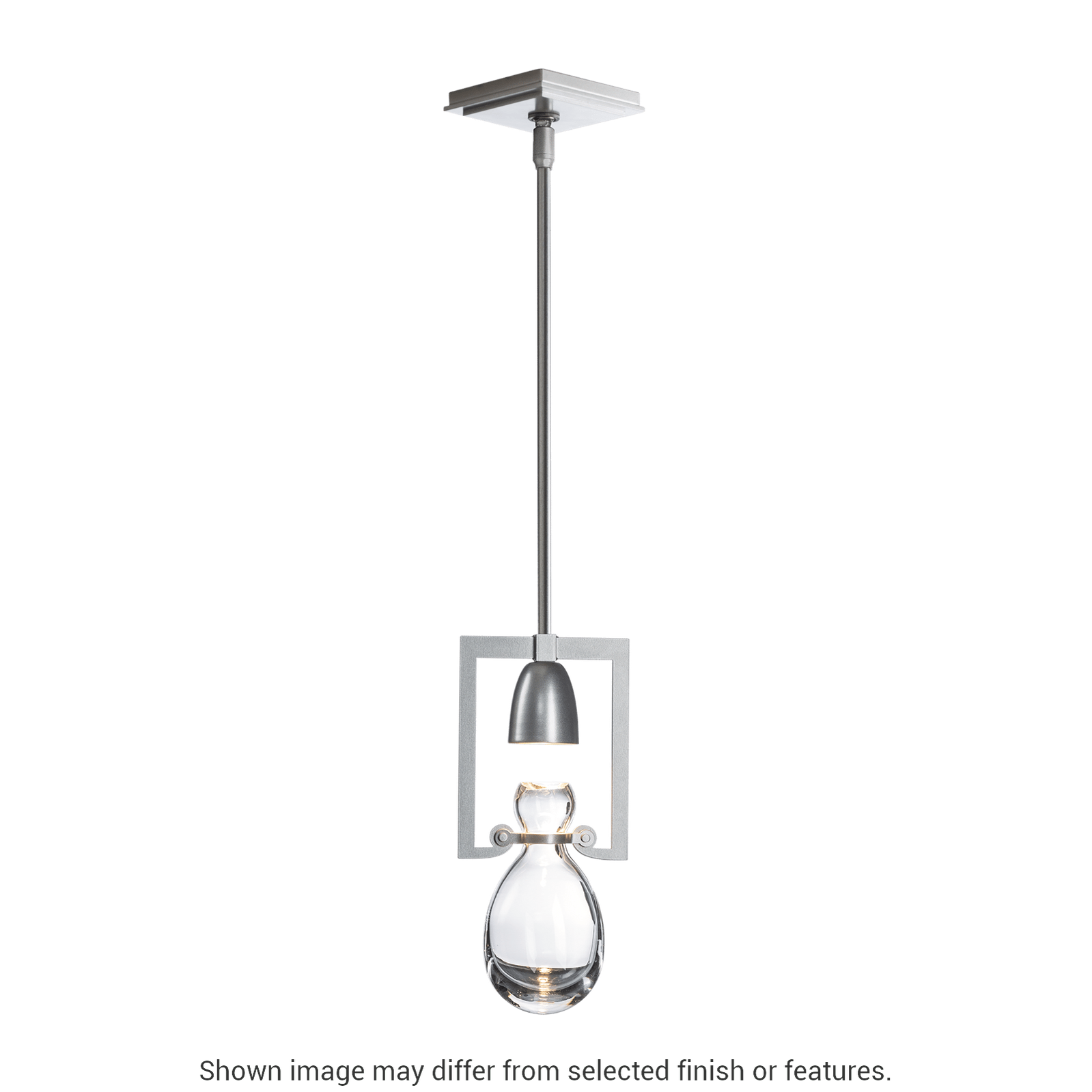 Apothecary Mini Pendant - White by Hubbardton Forge