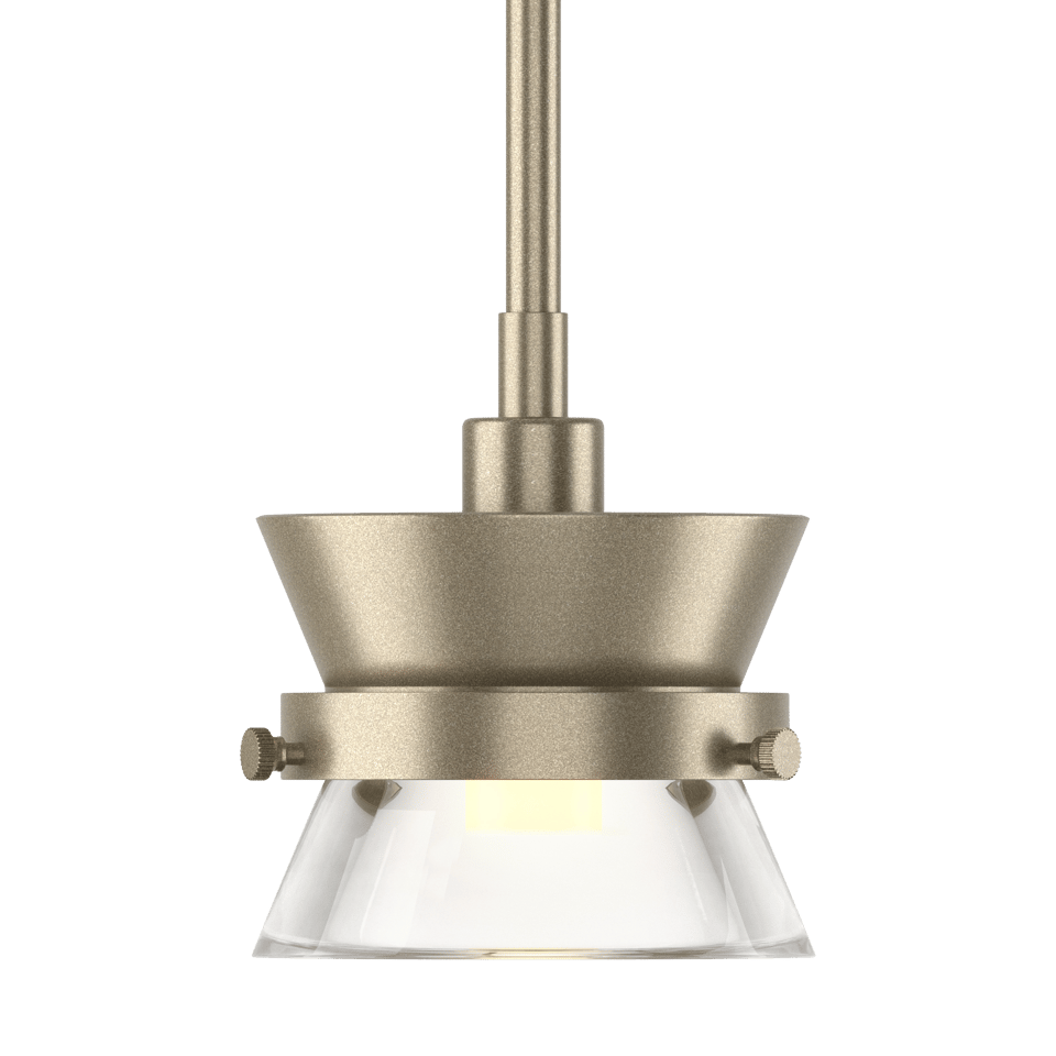 Apparatus Mini Pendant - Soft Gold by Hubbardton Forge