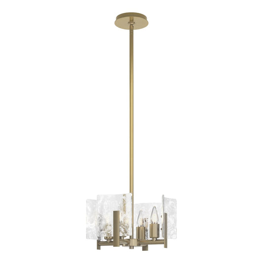Arc 4-Light Semi-Flush Pendant - Modern Brass by Hubbardton Forge