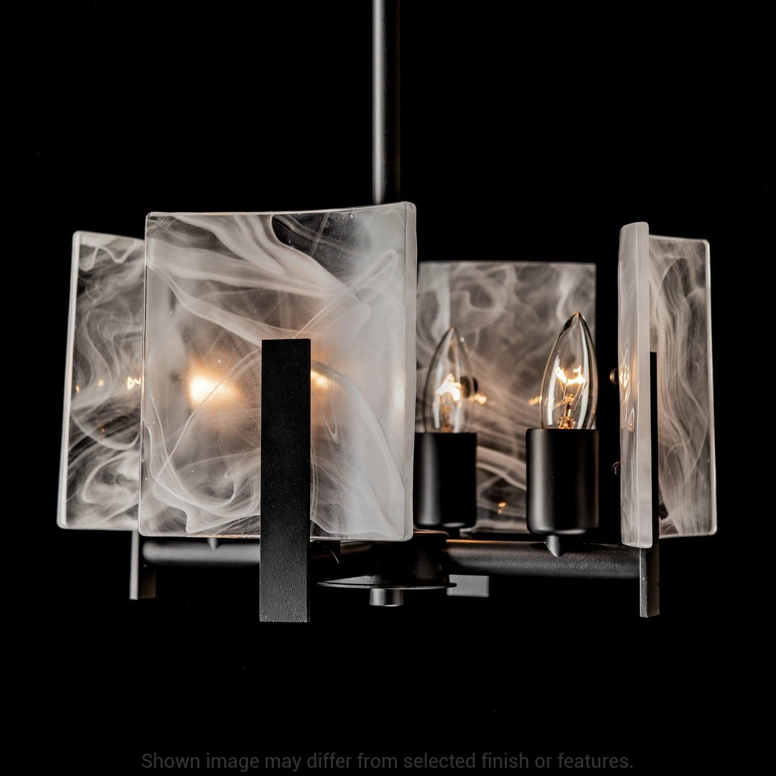 Arc 4-Light Semi-Flush Pendant - White by Hubbardton Forge