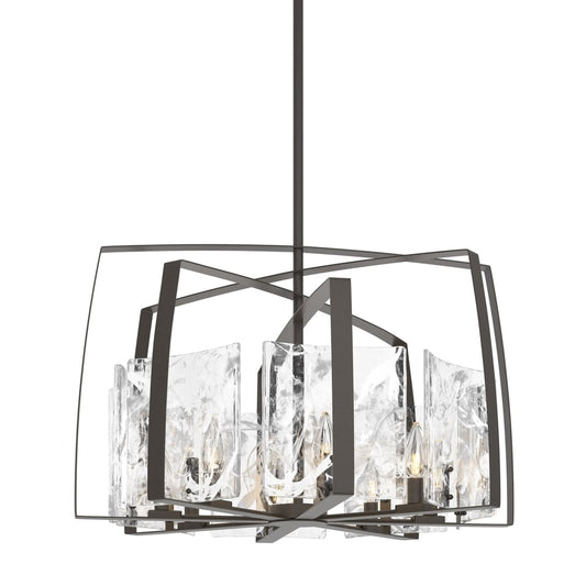 Arc 8-Light Pendant - Dark Smoke by Hubbardton Forge