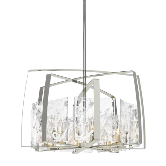 Arc 8-Light Pendant - Sterling by Hubbardton Forge
