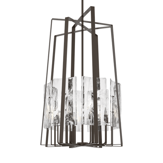 Arc 8-Light Tall Pendant - Bronze by Hubbardton Forge