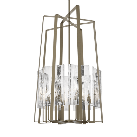 Arc 8-Light Tall Pendant - Soft Gold by Hubbardton Forge