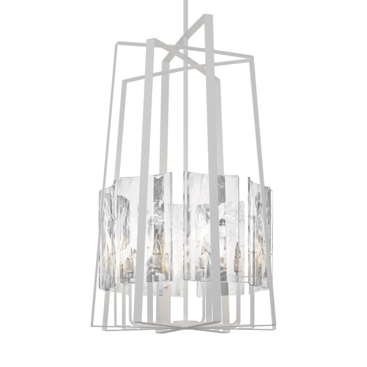 Arc 8-Light Tall Pendant - White by Hubbardton Forge