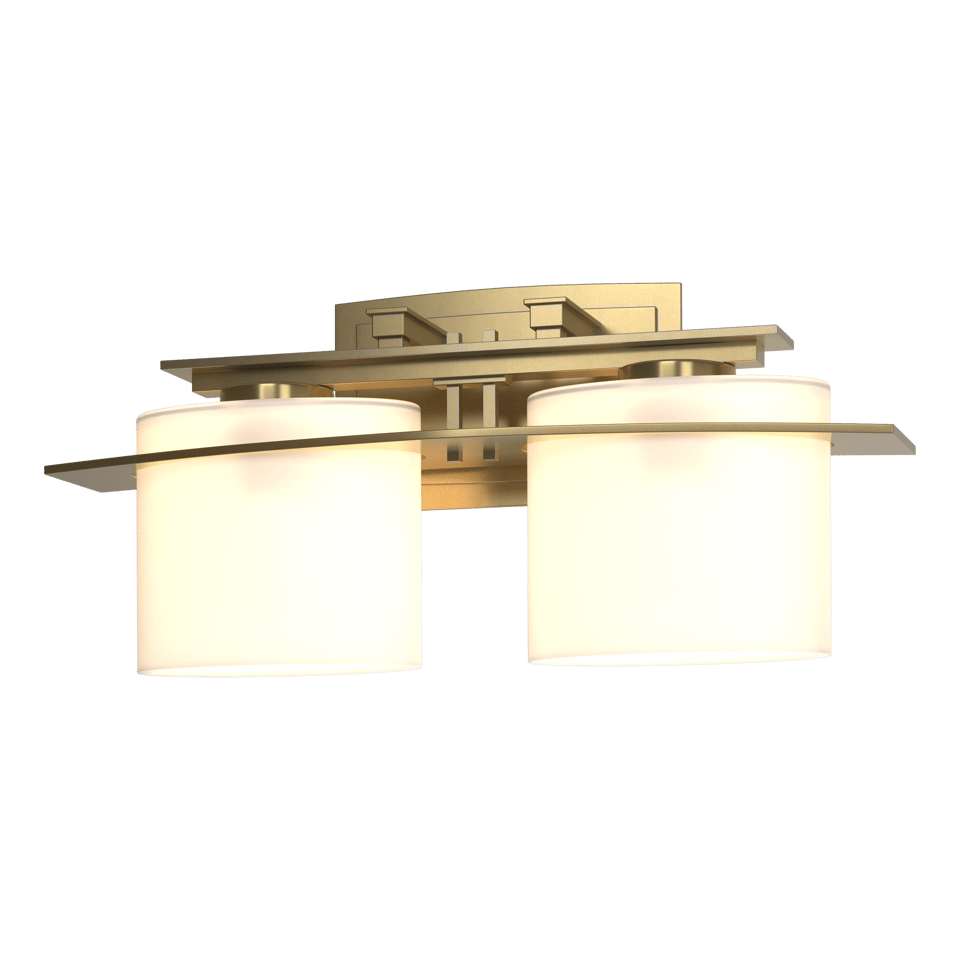 Arc Ellipse 2-Light Sconce - Modern Brass by Hubbardton Forge