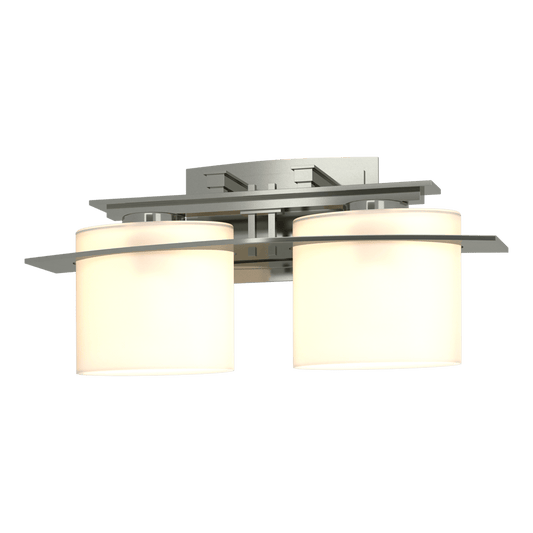 Arc Ellipse 2-Light Sconce - Sterling by Hubbardton Forge