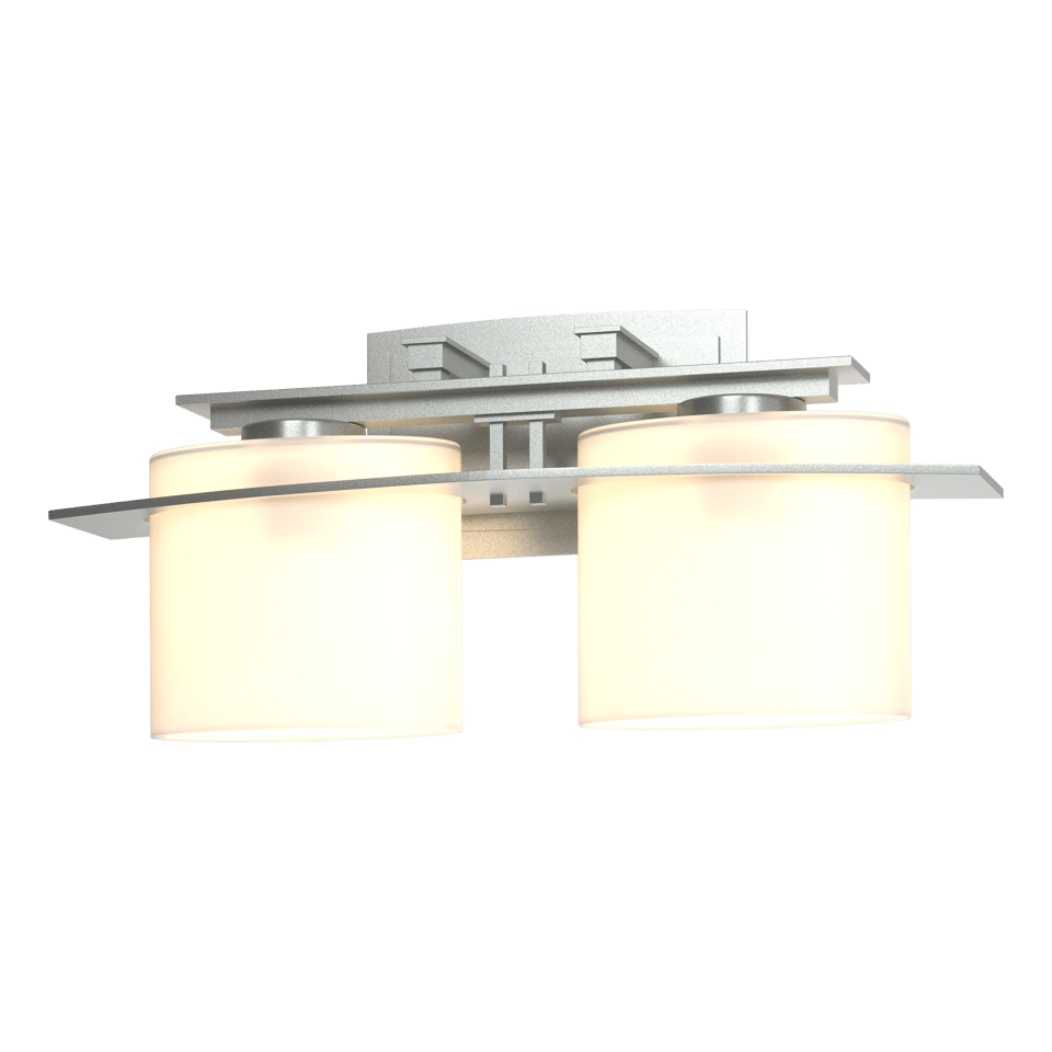 Arc Ellipse 2-Light Sconce - Vintage Platinum by Hubbardton Forge