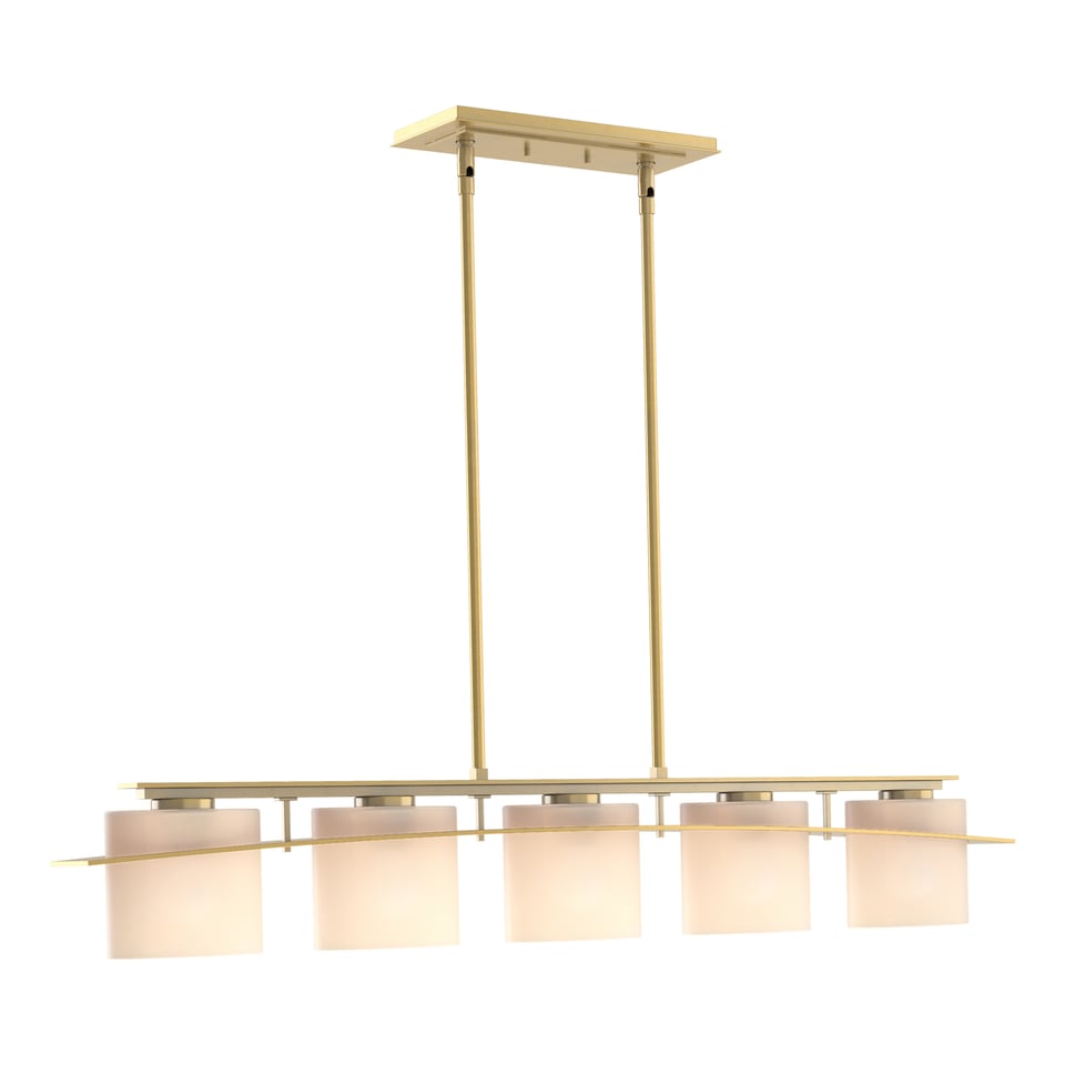 Arc Ellipse 5-Light Pendant - Modern Brass by Hubbardton Forge