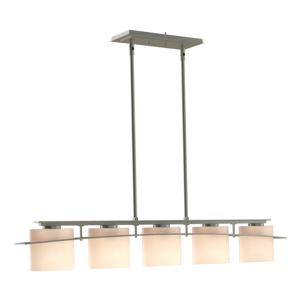 Arc Ellipse 5-Light Pendant - Vintage Platinum by Hubbardton Forge